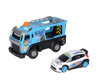 Toy State - Камион автовоз със състезателна кола