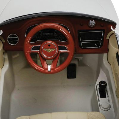 Акумулаторна джип Bentley Bentayga EVA гуми 12V червен