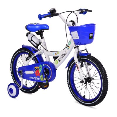 Детски велосипед MONI със спомагателни колела 16'' MONSTER