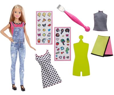 Кукла Barbie Комплект за дизайн с емоджита и кукла