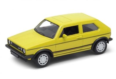 Метална кола Volkswagen Golf 1 GTI Welly 1:34 