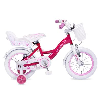 Детски велосипед с помощни колела Byox 14'' Flower