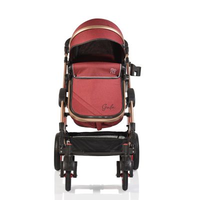 Комбинирана бебешка количка Gala червена