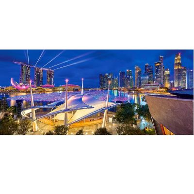 Пъзел Марина Бей Сингапур, панорамен пъзел 600 части Castorland
