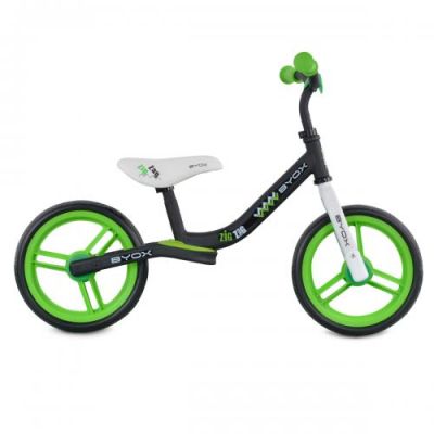 Детски балансиращ велосипед Byox Zig Zag зелен