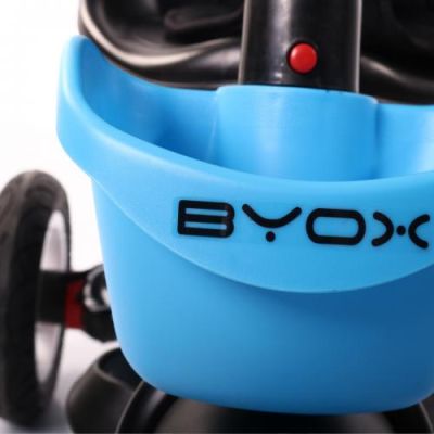 Детска триколка Byox Flexy Lux с меки гуми синя