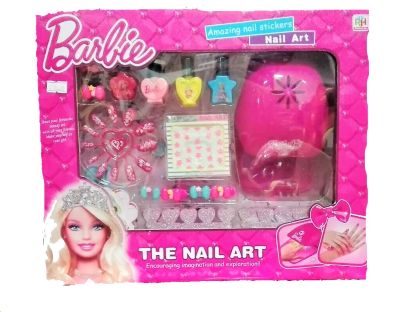 Детски комплект за маникюр и ноктопластика Barbie