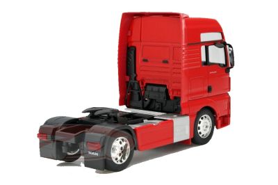 Метален камион влекач Welly 1:32 MAN TGX 4х2 RED
