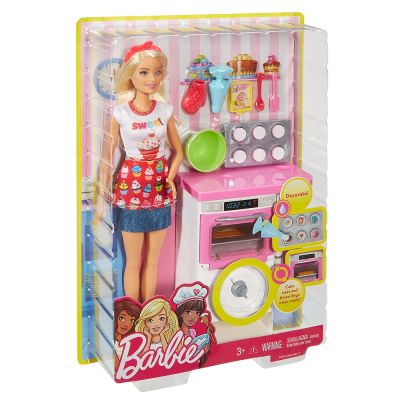 BARBIE Комплект за игра с кукла готвач