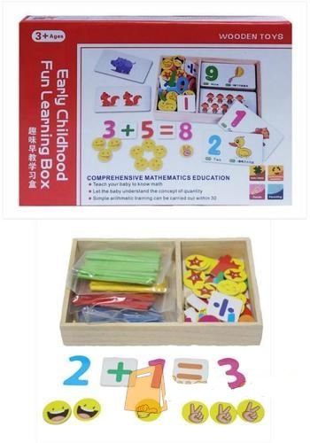 Образователна дървена играчка за забавление в ранна детска възраст
