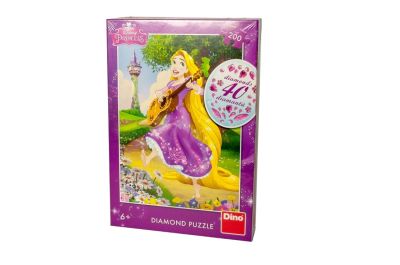 Детски пъзел Disney Rapunzel с кристали 200 части