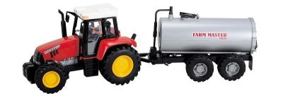DICKIE Детски трактор с ремарке цистерна 42 см 