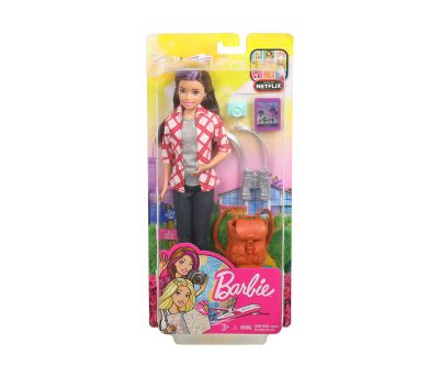 Кукла Barbie Барби турист Скипър на път