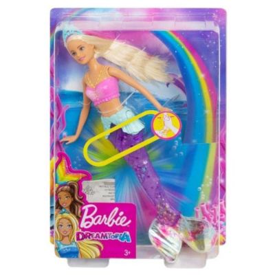 Кукла Barbie Барби русалка със светлини