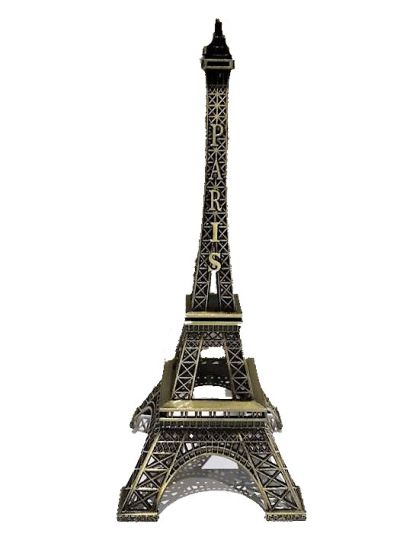 Метален сувенир Айфеловата кула в Париж 25 см