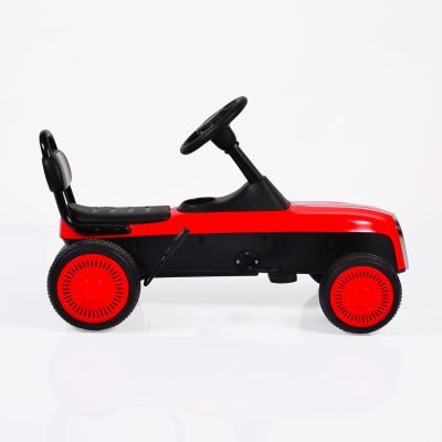 Детски картинг кола с педали Retro - K02 червен