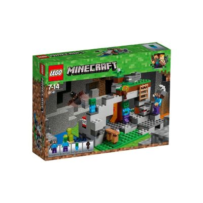 Конструктор LEGO MINECRAFT Пещерата на зомбитата 21141