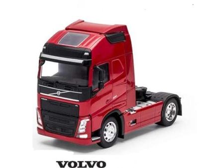 Метален камион влекач Volvo FH WELLY 1/32
