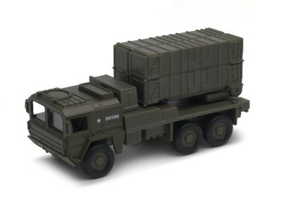 Метален военен камион с ракетна система 1:34-1:39 WELLY 