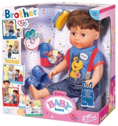 BABY Born Интерактивна кукла голямото братче с аксесоари