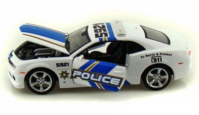 Метална кола Chevrolet Camaro RS 2010 POLICE Maisto 1/24 - 31208