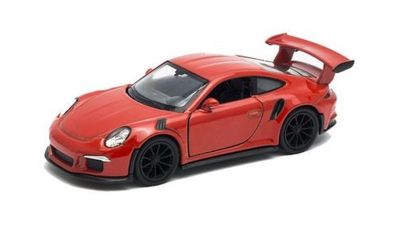 Металeн автомобил с отварящи се врати Porsche 911 GT3 RS 1:34 Welly
