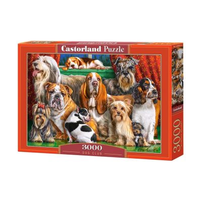 Пъзел Клуб на кучетата 3000 части Castorland 300501