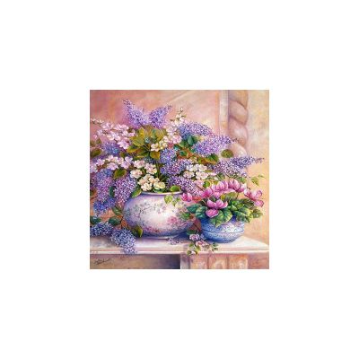 Castorland Пъзел Лилави цветя 1500 части - 151653