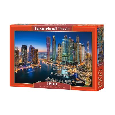 Castorland Пъзел Небостъргачите на Дубай 1500 части - 151813