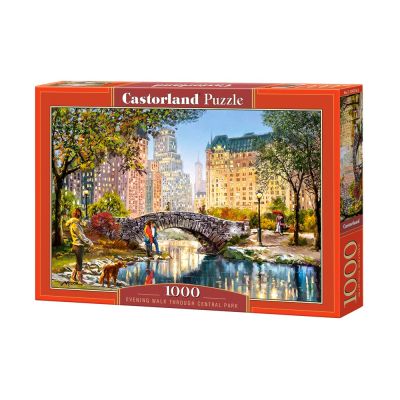 Пъзел Castorland 1000 части Вечерна разходка из Централен парк, Ню Йорк 104376