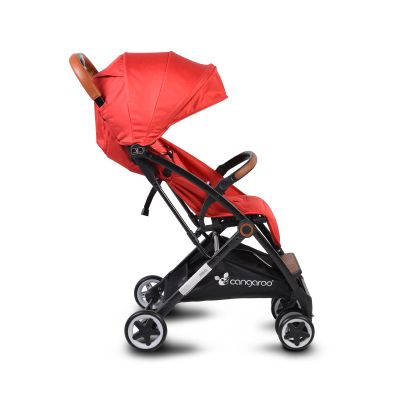 Детска лятна количка сгъваема Cangaroo Paris, червена