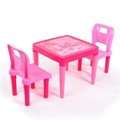Pilsan Детска маса с две столчета розова 03414