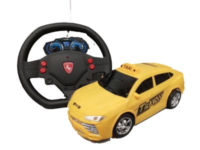 Детска кола Такси с радио контрол волан