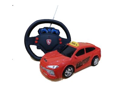 Детска кола Такси с радио контрол волан