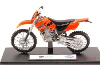 Кросов мотор KTM 525 EXC Welly мотоциклет 1:18