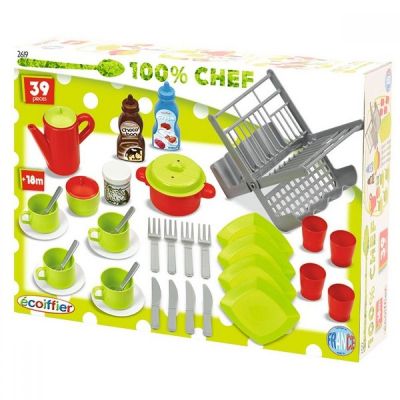 Детска играчка Кухненски комплект 3в1 с аксесоари Ecoiffier 7600002619