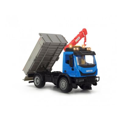 Камион с кран и контейнери за рециклиране Playlife Dickie Toys 