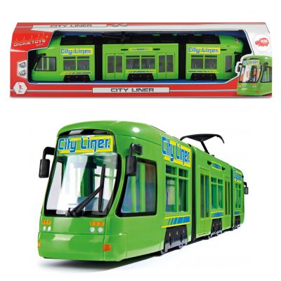 Детски трамвай с отварящи се врати City Liner Dickie 203749005