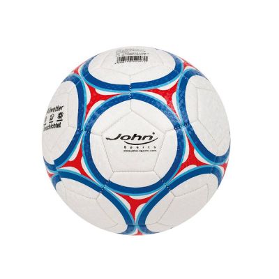 Кожена футболна топка SPORTS JOHN 130052907 бяла