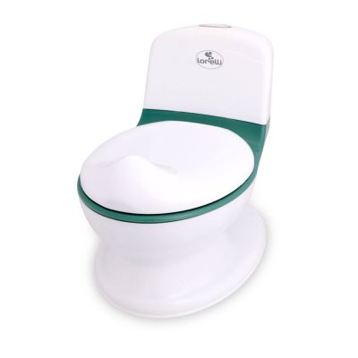 Гърне тоалетна чиния със звуци ВОДОПАД зелено LORELLI PREMIUM 