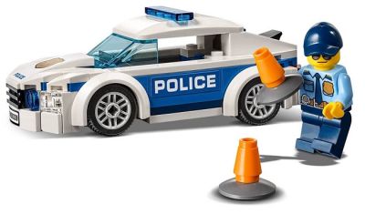 Конструктор 11206 Полицейски патрулен автомобил Сити Police