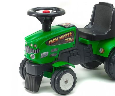 Детски трактор с ремарке за яздене с лопата и гребло Falk 1081c