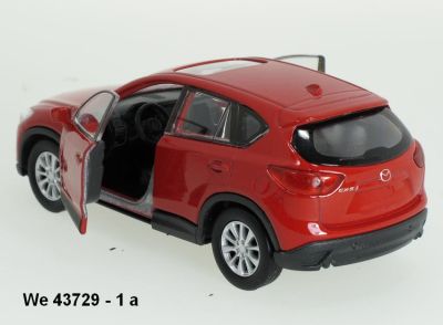 Металeн автомобил с отварящи се врати Mazda CX-5 2015 -1:34 Welly 