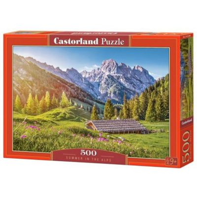 Пъзел Castorland 500 части Лято в Алпите 53360