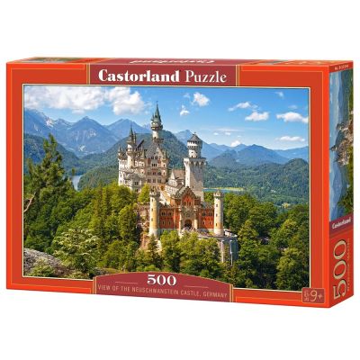 Пъзел Castorland 500 части Замъкът Нойшвайнщайн Германия 53544