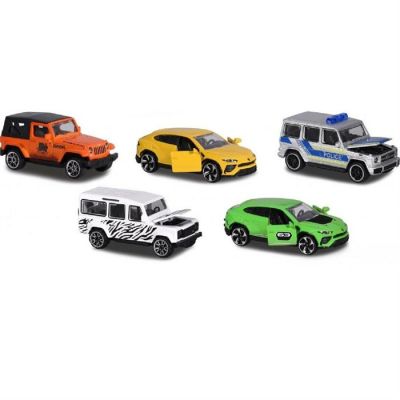 Majorette Комплект 5 метални колички SUV Premium Cars