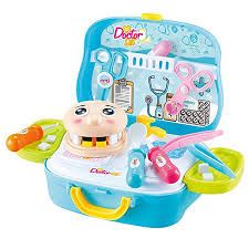 Детски зъболекарски комплект в куфарче 781