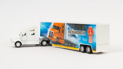 Метален камион с ремарке Kenworth T700 Kinsmart 1/68