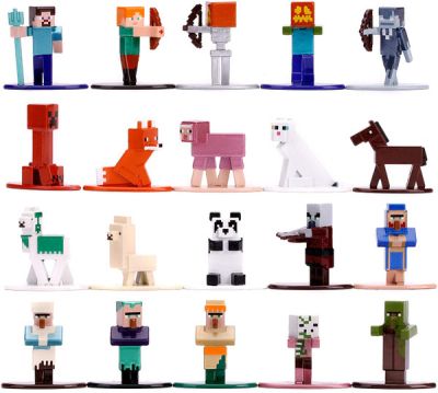 Комплект фигурки за игра Minecraft Jada Toys 253265001