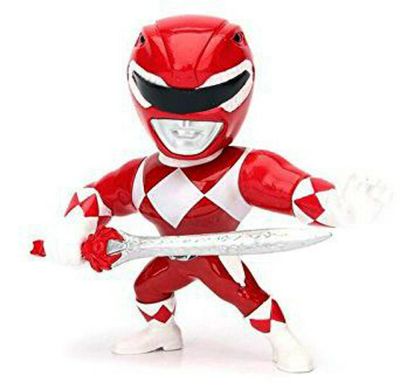 Power Rangers метална фигурка Red Ranger Mighty Morphin 